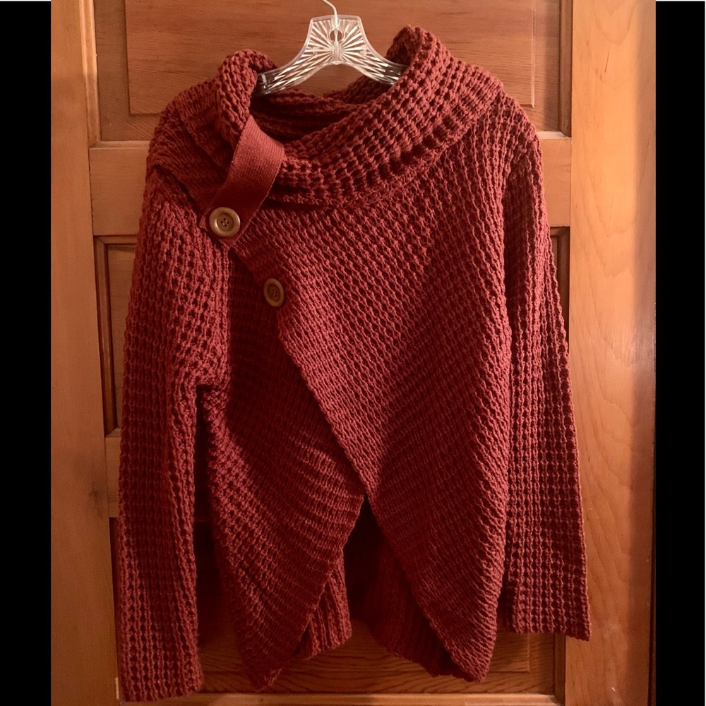 Boutique funnel neck sweater